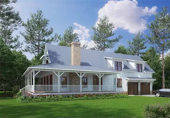 image of southern house plan 7373